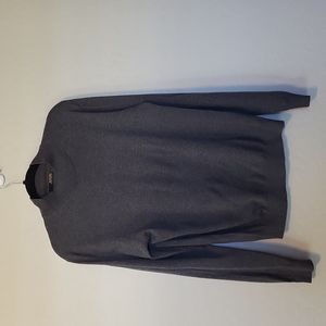 Murano Mock/Turtleneck Sweater Soft Thin Ribbed Neckline Murano Wool Size M